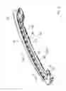 Fig. 04 - Wind deflector having a fastening system for an unfoldable deflector element