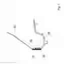 Fig. 08 - Wind deflector having a fastening system for an unfoldable deflector element