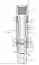 Fig. 01 - Flow diversion sub for a down-the-hole drill hammer