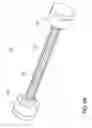 Fig. 09 - Flexible joints assembly with flexure rods