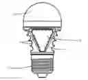 Fig. 01 - GENERAL PURPOSE LED LAMP WITH MOLDED RADIATOR-CASE