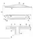 Fig. 01 - Diffusion cap burner for gas cooking appliance