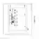 Fig. 64 - Battery compartment for an HVAC controller