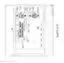 Fig. 87 - Battery compartment for an HVAC controller