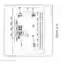 Fig. 97 - Battery compartment for an HVAC controller
