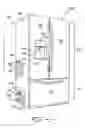 Fig. 02 - Refrigerator appliance with a clear icemaker