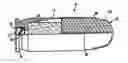 Fig. 01 - Composite projectile and cartridge with composite projectile