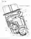 Fig. 16 - Image forming apparatus with detachable toner container