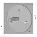 Fig. 04 - Self-centering spring return mechanism for an appliance knob