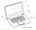 Fig. 02 - LAPTOP COMPUTER WITH MULTIPLE INTEGRATED DISPLAYS