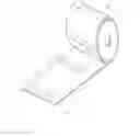 Fig. 03 - Two-ply channel liner, label, and roll