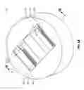 Fig. 06 - CATHODE HEAD WITH MULTIPLE FILAMENTS FOR HIGH EMISSION FOCAL SPOT