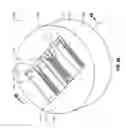 Fig. 10 - CATHODE HEAD WITH MULTIPLE FILAMENTS FOR HIGH EMISSION FOCAL SPOT