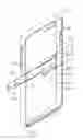 Fig. 02 - Mobile device protective cover with supportive brace and method of manufacturing same