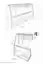 Fig. 02 - Compact broom and dust mop storage rack