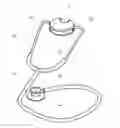 Fig. 01 - Device for digitizing the sound of a stethoscope and sending it to an electronic instrument