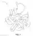 Fig. 02 - Tissue compression device with features to contain needles and suture during packaging and placement in body