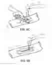 Fig. 08 - Tissue compression device with features to contain needles and suture during packaging and placement in body