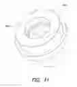 Fig. 15 - Mechanisms for controlling rotation of outer cannula for use in endoscopic tool