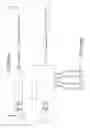 Fig. 49 - Mechanisms for controlling rotation of outer cannula for use in endoscopic tool