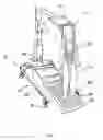 Fig. 02 - Gait training apparatus for measuring supported weight on each side of a patient in real time as the patient is walking