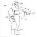 Fig. 01 - Protective Garment With Functional Window