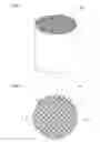 Fig. 02 - Plugged honeycomb structure
