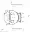 Fig. 02 - Cable carrier crossover supplying four non-static locations
