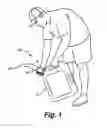 Fig. 02 - INTERNALLY VENTED GAS CAN HAVING A SINGLE BALL VALVE COMPONENT