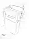 Fig. 03 - Rigid package with a hinged lid and with an inner container provided with a lower extension