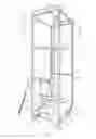 Fig. 09 - Telescoping dunnage rack