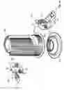 Fig. 09 - Ceiling triggered spring clip for lighting module install