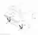 Fig. 01 - Hinge assembly with slow close and optional slow open characteristics
