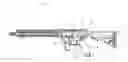 Fig. 01 - Firearm with spare magazine storage facility
