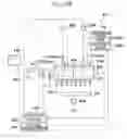 Fig. 108 - Fixing device fixing developing agent image to sheet by electrostatically spraying charged fixing solution