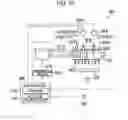 Fig. 58 - Fixing device fixing developing agent image to sheet by electrostatically spraying charged fixing solution