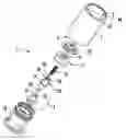 Fig. 01 - Sanitary fitting with a temperature and pressure dependent flow controlling sanitary installation part