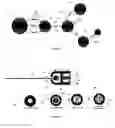 Fig. 02 - Atom-models consisting of a central body attached to orientable magnets