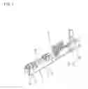 Fig. 02 - Female terminal having a resiliently displaceable contact piece folded rearward from a front end of a step