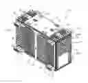 Fig. 01 - STACKABLE PACKAGE AND SYSTEM FOR HOLDING AND TRANSPORTING HONEYBEES