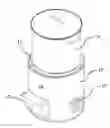 Fig. 01 - HEAT CONSERVING POT SUPPORT AND METHOD OF USING FOR STOVES