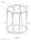 Fig. 09 - Ring hole planning for external fixation frames
