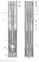 Fig. 10 - Injection device with pricking protection and/or overload protection for a product container