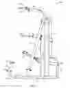 Fig. 03 - Assisted chin/dip exercise apparatus with adjustable chin-up/pull-up handles