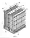 Fig. 02 - Membrane module system with bundle enclosures and pulsed aeration and method of operation