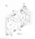Fig. 12 - Swing arm assembly with lift assembly