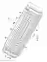 Fig. 02 - Razor blade with a printed objected