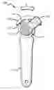 Fig. 01 - Dual head and guard knife