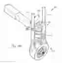 Fig. 40 - Machine suspension and height adjustment