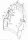 Fig. 01 - Seatback structure having pivotable upper seatback support